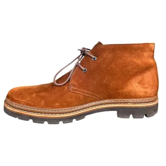 Timberland Men’s Port Union Brown Leather Chukka Boot Size US 10.5